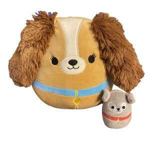 Disney Lady & the Tramp Squishmallow Set